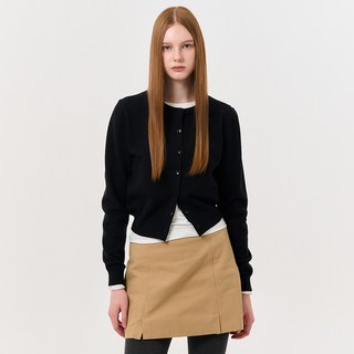 제너럴아이디어 여성용 뉴클래식 울 크루넥 가디건 WBD4L43542