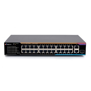 넥스트유 피오젠 24포트 800m 거리 연장 PoE허브, POE800SFP-LONG, 1개