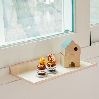 하이라인 써니씰 걸이형 철제 다용도 창틀선반 300