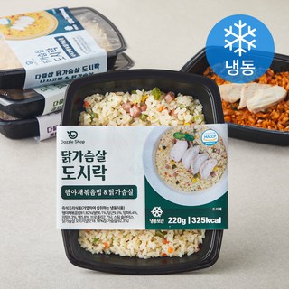 다즐샵 닭가슴살 도시락 220g x 5종 B세트 (냉동), 1.1kg, 1세트