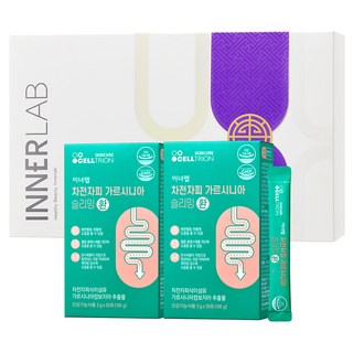 이너랩 차전자피 가르시니아 슬리밍 환 선물세트 20p, 100g, 2개