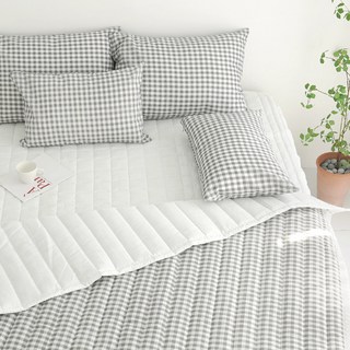 SCOHOME 泡泡紗夏季被寢具組