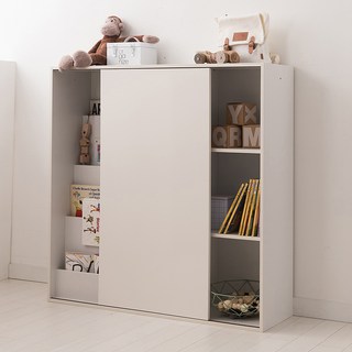 리바트 꼼므 슬라이딩 마카보드 책장