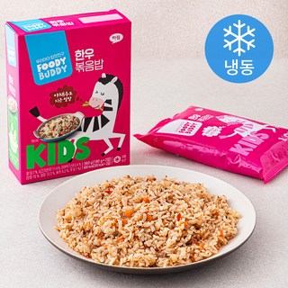 푸디버디 한우 볶음밥 2입 (냉동), 360g, 1개 대표 이미지 - 냉동 볶음밥 추천