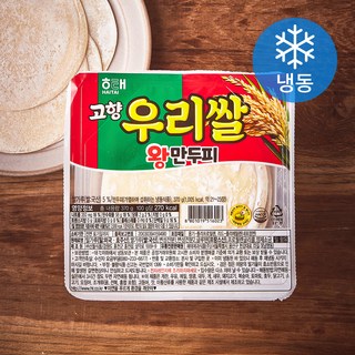 해태제과 고향 우리쌀 왕만두피 (냉동), 370g, 1개