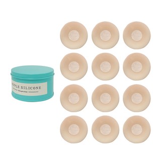 AMAPO 실리콘 니플 패치 스킨 12p + 틴케이스 세트 1세트 상품 이미지