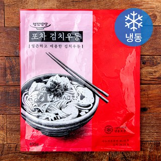 정감밥상 포차 김치우동 (냉동), 495g, 1개