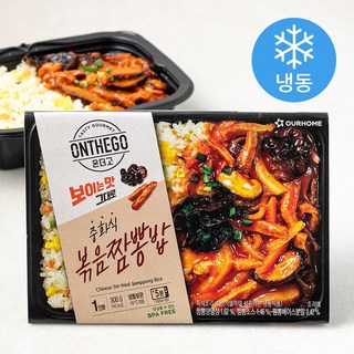 온더고 중화식 볶음짬뽕밥 (냉동), 300g, 1개