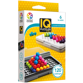 SMART GAMES IQ 變形大挑戰, 1人 益智遊戲, 6歲以上, 120種挑戰, 400g, 1組