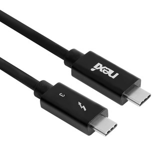 nexi Thunderbolt 3 有源電纜 NX-TB40G-005, 1個, 0.5m