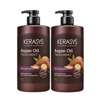 KERASYS 摩洛哥堅果油護髮乳 1L, 2瓶