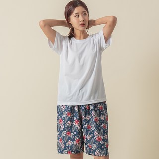 민트코코아 여성용 인견 파자마 5부 바지