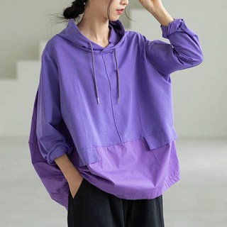 andstyle 女款Ruanri連帽寬鬆T恤 260313