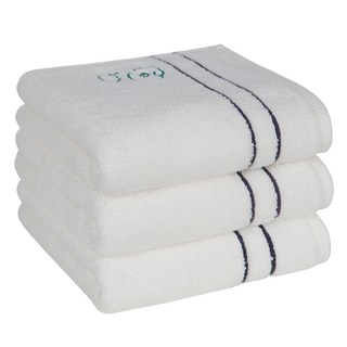 Moohan Towel Line Friends Piece of Peace 昏迷毛巾 180 克, 3個, 海軍藍