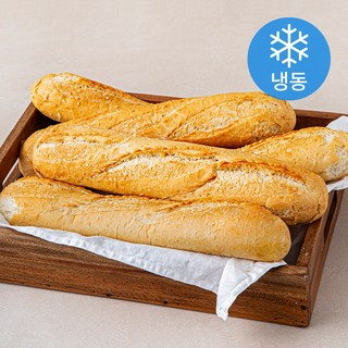 크럼 모닝 바게뜨 (냉동), 185g, 5개입, 1개