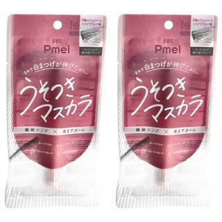 pdc Pmel 完美持久捲翹纖長睫毛膏 N, 防水, 纖細, 捲翹, 黑、棕、透明, 2支