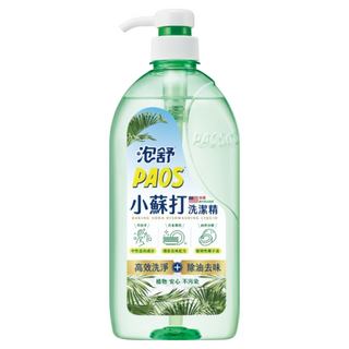 泡舒 小蘇打洗潔精, 強效去汙, 椰子油成分, 溫和潔淨, 中性配方, 呵護雙手, 1kg, 1瓶