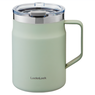 LocknLock 樂扣樂扣 都會馬克咖啡杯, 薄荷綠色, 475ml, 1個
