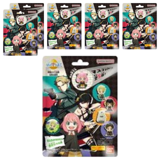 BANDAI 泡澡公仔沐浴球 間諜家家酒,內含小公仔, 75g, 6個