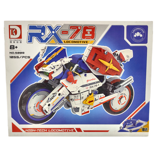 得客 重機 RX-78DK5009 Set, 高科技機車 1055片, 1組