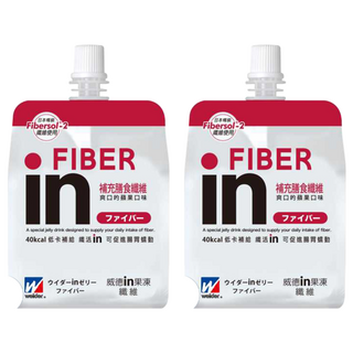 WEIDER 威德 in果凍飲 膳食纖維 蘋果, 低卡零脂肪, 攜帶方便, 6包, 180g, 18包