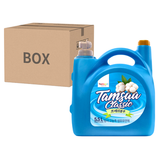 Tamsaa 高濃縮衣物柔軟精 清新棉花香, 5.5L, 2桶