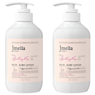 jmella 法式漫舞香水身體乳液 - Sparkling Rose, 黑醋栗/玫瑰/麝香, 500ml, 2瓶