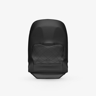 아임반 제네시스 G80 시트백커버 자동차 킥매트 차량 시트커버 보호 세트(2PCS), 1개, 모노블랙(2PCS)