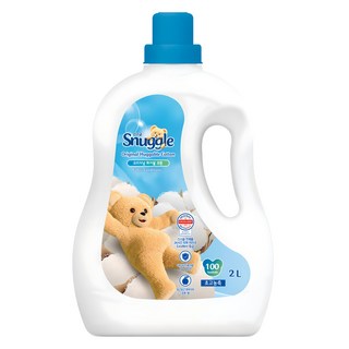 스너글 초고농축 섬유유연제 허거블 코튼 본품, 2L, 1개