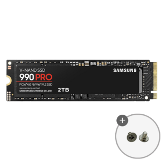 삼성전자 990 PRO PCIe 4.0 NVMe 2TB + M.2 SSD 고정용 나사 2개