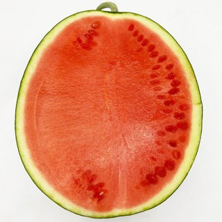 더노랑 씨있는 꿀수박 씨제로 수박 씨없는 비파괴 당도측정, 1개, 4kg 내외, 씨있는 하우스 꿀수박