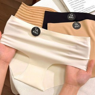 슈가슈팅 여성 노라인 심리스 햄라인 노라인 속옷 팬티, 1세트(5장), M, 화이트