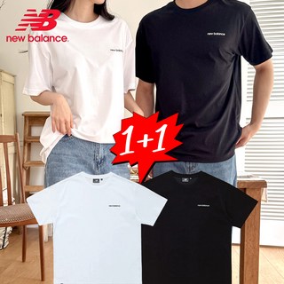 [2PACK] 뉴발란스 티셔츠 쿨코튼 무지 로고 반팔 40수 A/S 가능