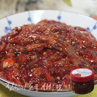 양념 꼴뚜기젓 맛있는 밥도둑 광천젓갈 500g 1kg, 1개
