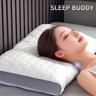 슬립버디 꿀잠 딥슬립 경추 베개, 1개, 단색
