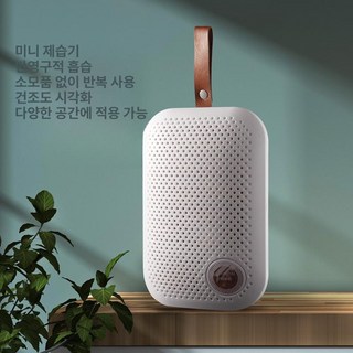 제습기 옷장 벽걸이 화장실 가정용 작업공간 곰팡이제거 습기제거, 화이트