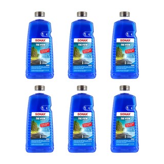 소낙스 더 뷰 에탄올 워셔액, 2L, 6개