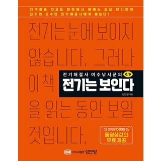 전기해결사 여수낚시꾼의 전기는 보인다-동영상강의 무료제공, BM성안당, 김인형