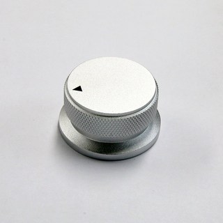 CNC가공 알루미늄 볼륨 노브 볼륨 손잡이 실버무광 Volume Knob SN-3820S