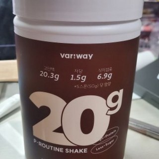 배리웨이 단백질 프루틴 쉐이크 초코 600g, 1개