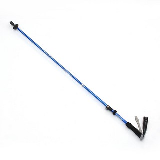 5단 접이식 등산스틱 130CM 블루 백패킹스틱