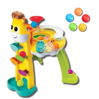 DOOTTI 기린 돌아기장난감 에듀테이블 아기놀이