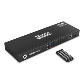 티이스마트 16포트 HDMI 2.0 스위치 UHD 4K 60HZ 모니터 셀렉터 공유기, HSW0801A1U, 1개