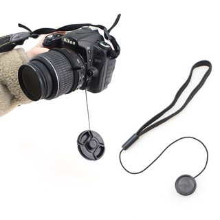 DSLR 카메라 렌즈캡 홀더 스트랩