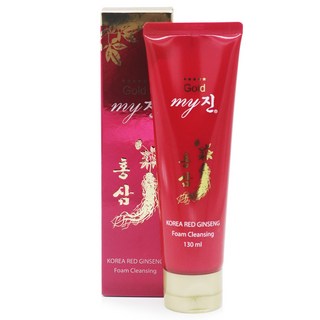 골드 마이진 홍삼 폼 클렌징 130ml/훼이셜폼, 130ml, 1개