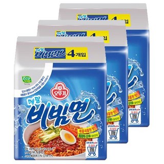 오뚜기 메밀비빔면, 12개