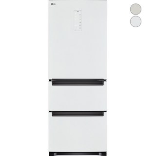 [색상선택형] LG전자 디오스 오브제컬렉션 327L 김치냉장고 메탈 방문설치, 화이트, Z337MWWP33