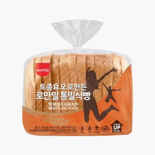 삼립 로만밀 통밀식빵 420g, 2개