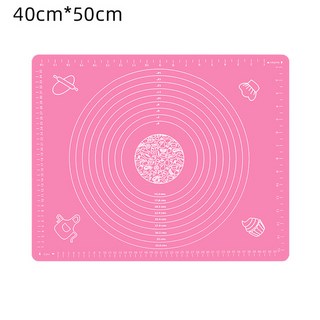 FAIS DU 반죽 패드 실리콘 베이킹 매트 주방 액세서리 시트 피자 들러붙지 않는 페이스트리 롤링 요리 도구, 1개