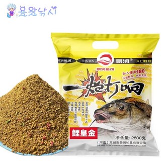 용왕낚시 잉어 향어떡밥 일포타향황금잉어, 1개, 2500g
